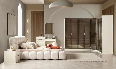 Bubble 2 Kapılı Askılı Pantolonluklu Dolap