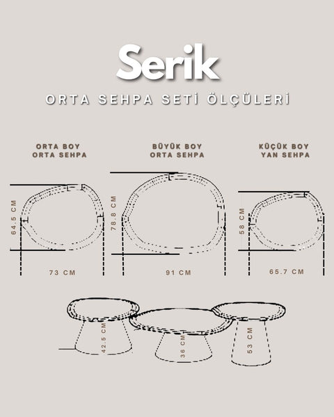 Serik Orta Sehpa Takımı