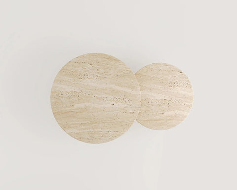 Ivory Traverten Orta Sehpa