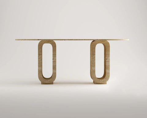 Deduce Traverten Masa