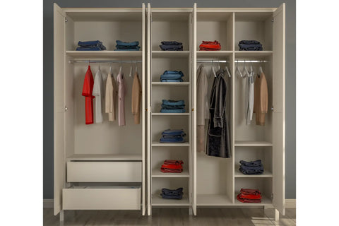 Misto 5 Kapılı Dolap