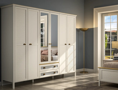 Misto 6 Kapılı Dolap