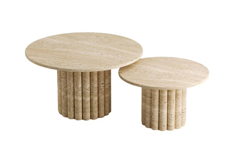 Ivory Traverten Orta Sehpa