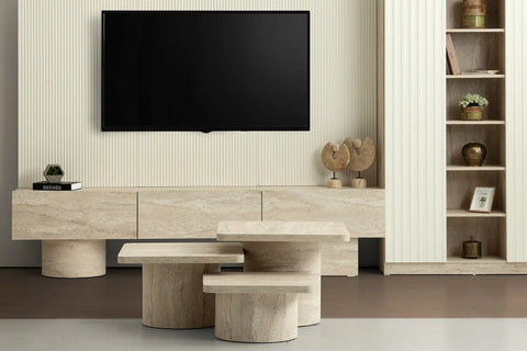 Traverten TV Ünitesi